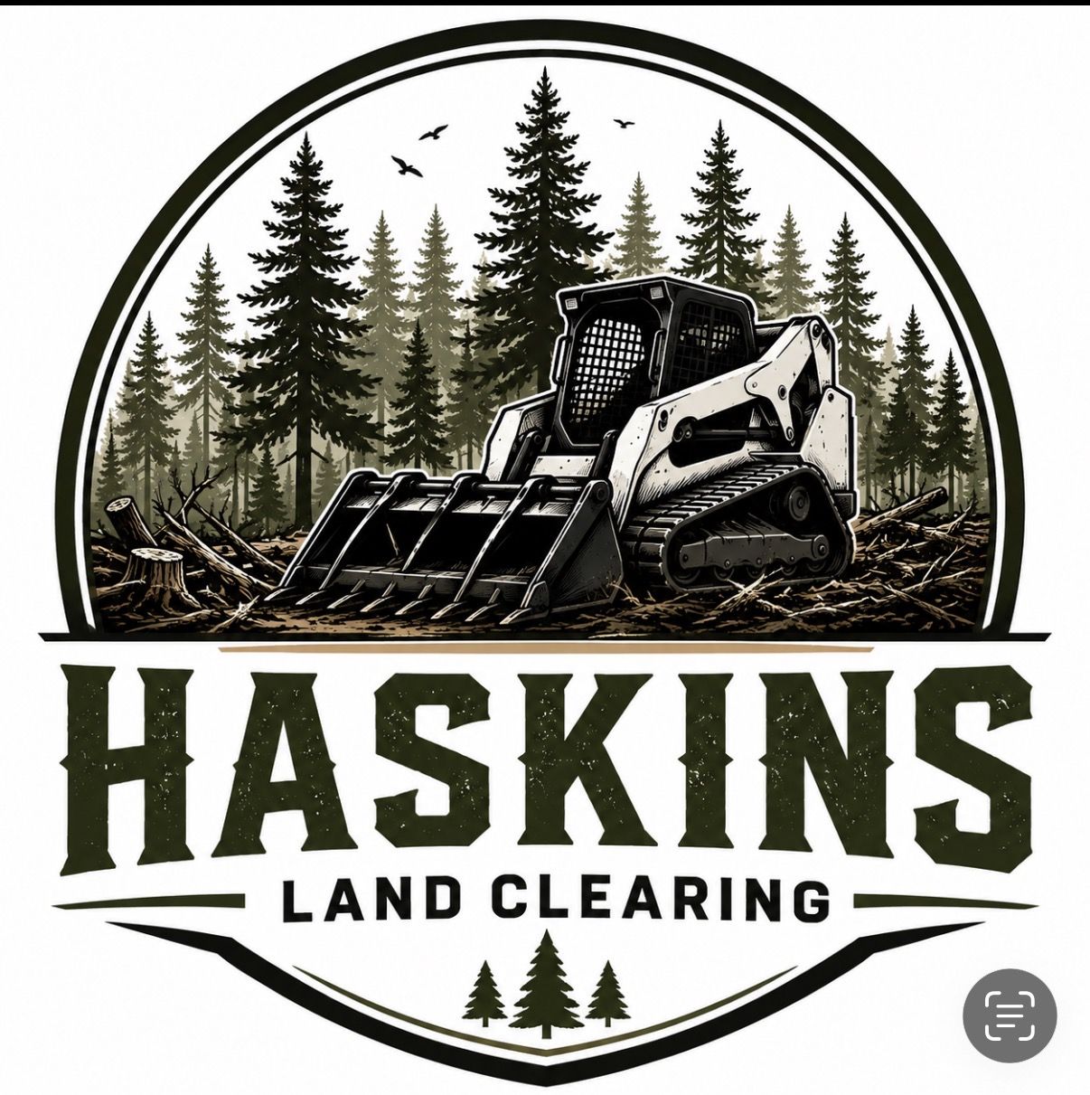 Haskins Land Clearing logo